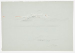 Lake Millinoket und Mount Katahdin, 1878 von Frederic Edwin Church