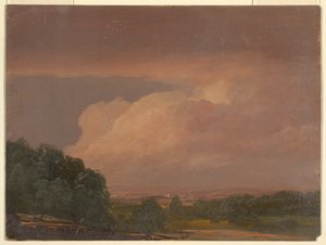 Landschaft (möglicherweise Hudson Valley), 1860–70 von Frederic Edwin Church