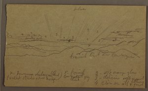 Zeichnung, Landschaft, Mai–August 1865 von Frederic Edwin Church