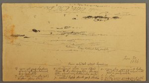 Landschaftsskizze, Hudson Valley, New York, 30. Juni 1866 von Frederic Edwin Church