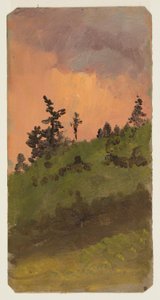 Landschaft im Wald, Juni 1870