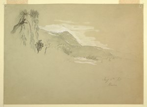 Landschaft nahe Huino, Mexiko, 8. Januar 1885 von Frederic Edwin Church