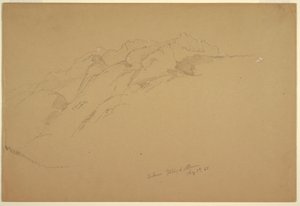 Landschaften zwischen Golling und Abtenau, 5. August 1868