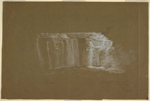 Unterer Wasserfall, Genesee River, Rochester, New York, 1848 von Frederic Edwin Church