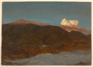 Zeichnung, Bergige Landschaft, Mai 1865 von Frederic Edwin Church