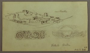 Zeichnung, Bergstudie, 6. Mai 1868 von Frederic Edwin Church