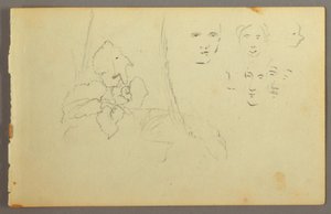 Pflanzenstudie, Gesichter