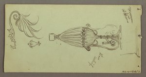 Studien von Objekten aus dem Athener Museum, möglicherweise 1869