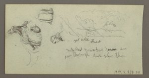 Studie von Kamelbeinen, möglicherweise 1868 von Frederic Edwin Church