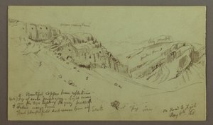 Studie von der Seite eines Tals, 4. Mai 1868