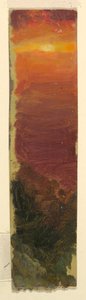 Zeichnung, Sonnenuntergang, 1868 von Frederic Edwin Church