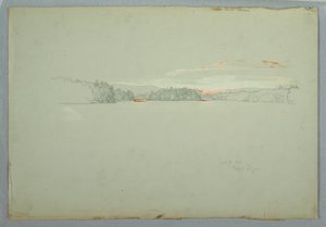 Oberer Tongue-See, 1. Oktober 1879 von Frederic Edwin Church