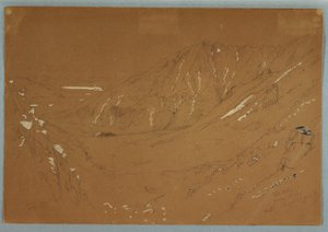 Blick zum Great Basin, Mount Katahdin, September 1877