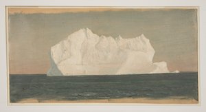 Schwimmender Eisberg von Frederic Edwin Church
