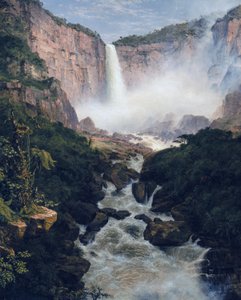 Der Fall von Tequendama bei Bogotá, Neu-Granada von Frederic Edwin Church