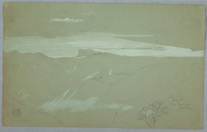 Jamaikanische Küste und Himmel gesehen von der Nähe von Captain Kent, Bellevue, Jamaika