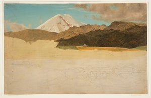Mount Chimborazo und Guaranda, Ecuador von Frederic Edwin Church