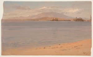 Mount Katahdin vom Lake Millinocket