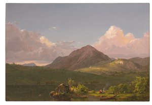 Mount Newport auf Mount Desert Island, ca. 1851-53 von Frederic Edwin Church
