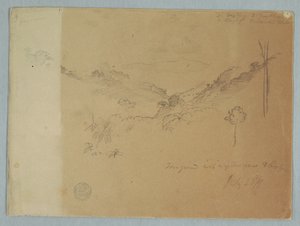 Berglandschaft bei Jorje, Ecuador von Frederic Edwin Church