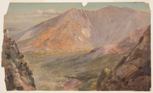Mt. Katahdin, Great Basin vom South Turner Mountain von Frederic Edwin Church