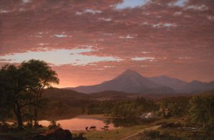Mt. Ktaadn von Frederic Edwin Church