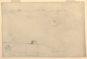 Pichincha, Morgen, vom Sonnentempel, Quito, Ecuador, Juni 1857 von Frederic Edwin Church
