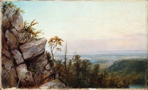 Felsen und Landschaft von Frederic Edwin Church