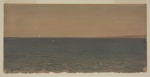 Meereslandschaft mit Eisberg