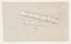 Studie von Bambus von Frederic Edwin Church