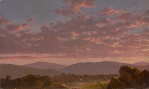 Dämmerung in den Catskills von Frederic Edwin Church