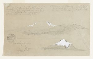 Ansichten des Puresé-Vulkans, Kolumbien und des Mt. Sincholagua, Ecuador