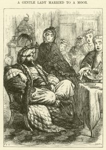 Eine sanfte Dame, die einen Mauren heiratete von Frederic James Shields