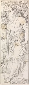 Mut für die Kapelle der Himmelfahrt von Frederic James Shields