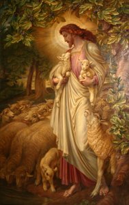 Der gute Hirte von Frederic James Shields
