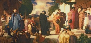 Gefangene Andromache, ca. 1888 von Frederic Leighton