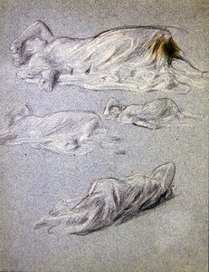 Studie für Cymon und Iphigenia von Frederic Leighton