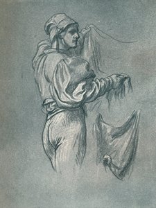 Studie für Die Künste der Industrie angewandt auf den Krieg, ca. 1870, 1897 von Frederic Leighton