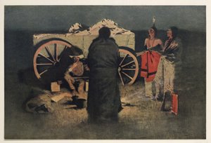 Nachtlager, 1905 von Frederic Remington