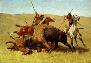 Die Büffeljagd