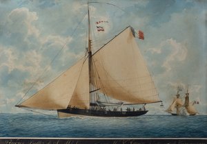 Pluvier, Cutter S.M. beauftragt von MR. V. Sance