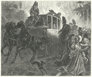 Attentat auf Napoleon, Paris von Frederic Theodore (after) Lix