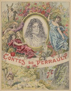 Titelbild-Illustration für Les Contes de Perrault von Frederic Theodore (after) Lix
