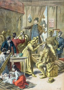 Eine Attraktion auf dem Pariser Lebkuchenmarkt von Frederic Theodore Lix