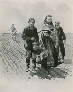 Segnung des Bodens vor der Aussaat: Kleinrussland von Frederic de Haenen