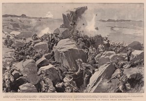 Die City Imperial Volunteers im Einsatz, eine Aufklärung in der Nähe von Britstown von Frederic de Haenen