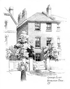 George Eliots Haus, Wimbledon Park, London, 1912