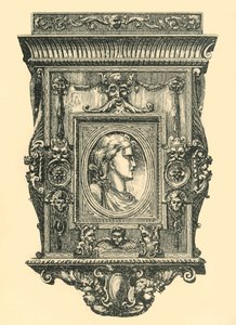 Walnuss-Spiegelrahmen, frühes bis mittleres 19. Jahrhundert von Frederick Albert Slocombe
