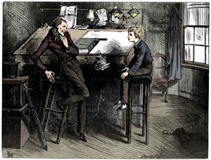 David Copperfield und Uriah Heep, 1912