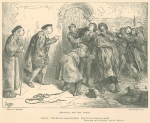 Illustration für Viel Lärm um nichts von Frederick Barnard